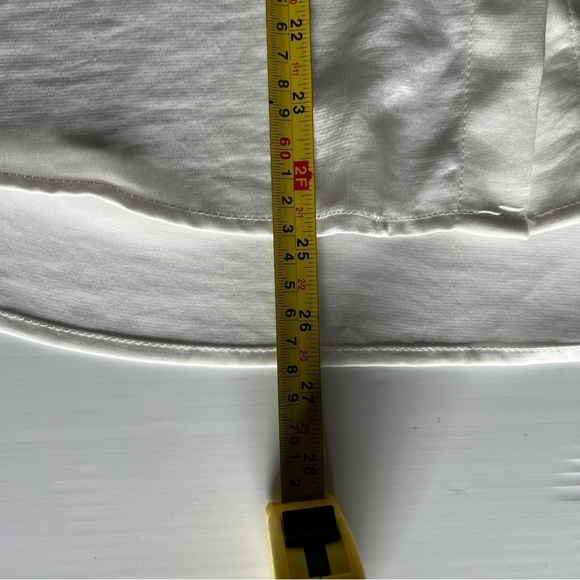 NEW ZARA FLOWY SHIRT WHITE | 4387/247 - Picture 9 of 12